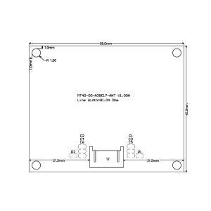 CCID drive Rfid Reader Writer Module with magnetic rail