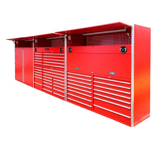 Customizable Iron Tool Box Multi Function Tool Cabinet for Car Repair Garage Workshop