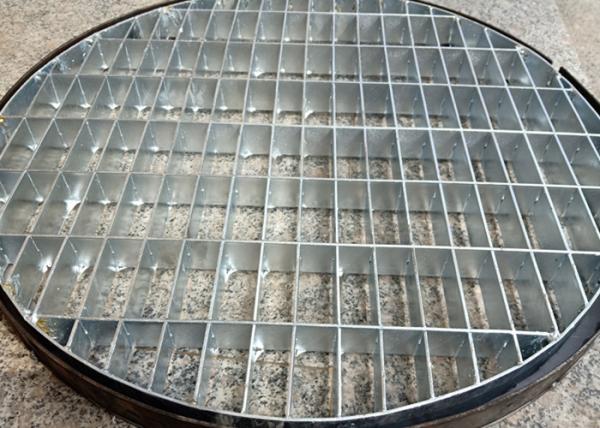 Galvanized Pressed Locked Steel Grating Trench Cover / Stainless Steel Drain