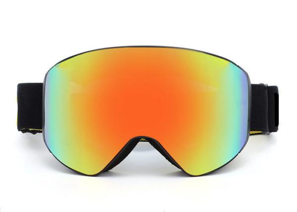 Quality Outdoor PPE Safety Goggles Revo Color Detachable Double Spherical Lense For Ski for sale