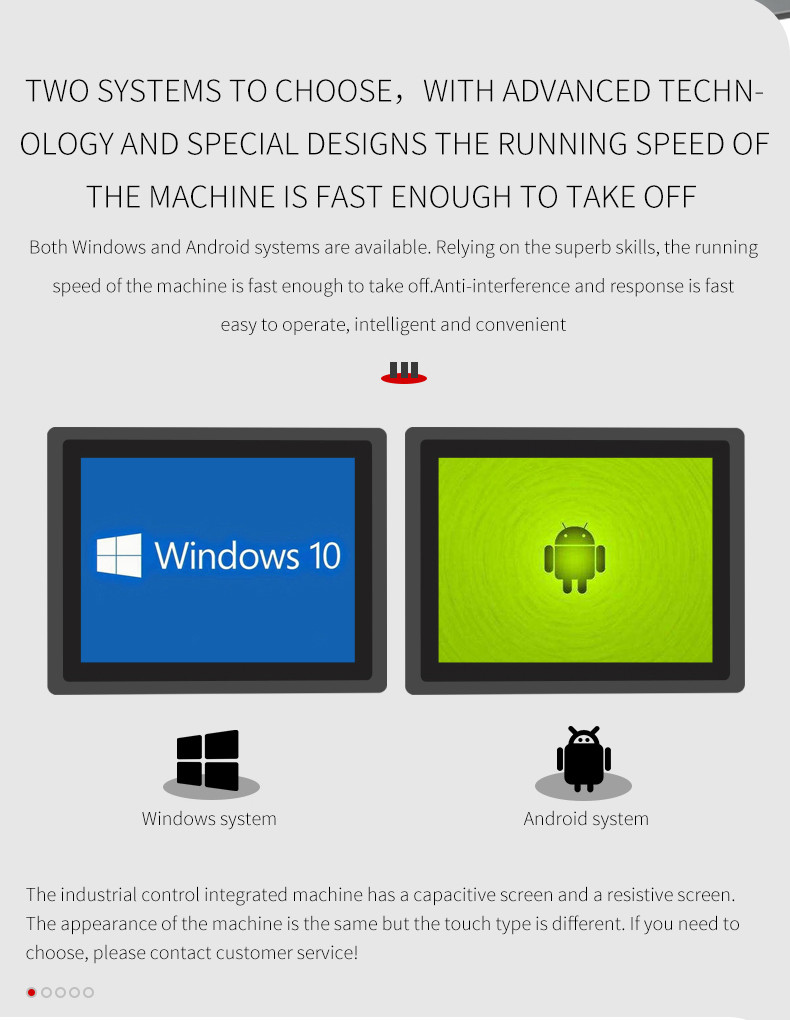 all in one embedded 350cd M2 17 Inch Industrial Touch Screen PC