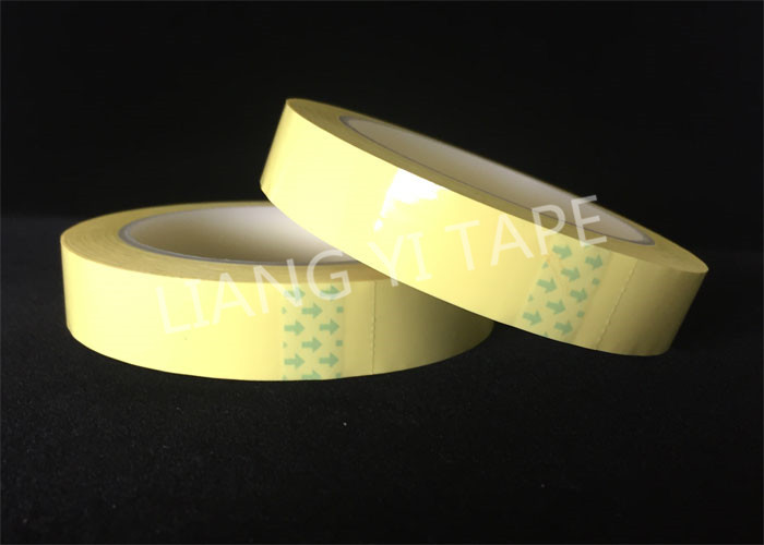 light yellow Mylar tape