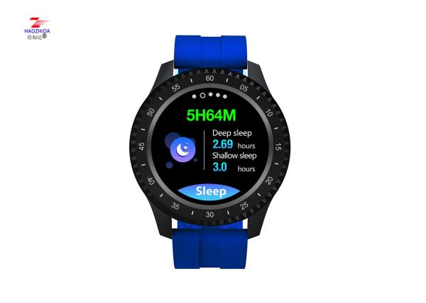 Fashion design full screen touch fitness smartwatch call heart rate blood