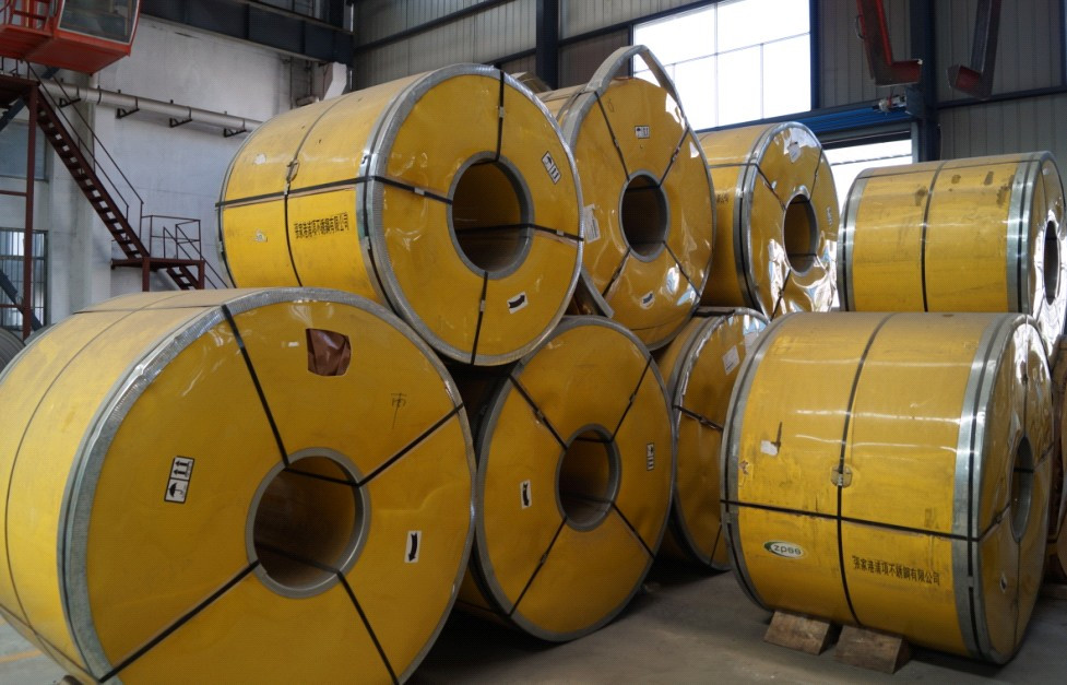 Grade 201 304 410 430 SS Coils Cold Rolled Stainless Steel Coil 50-2000mm Width