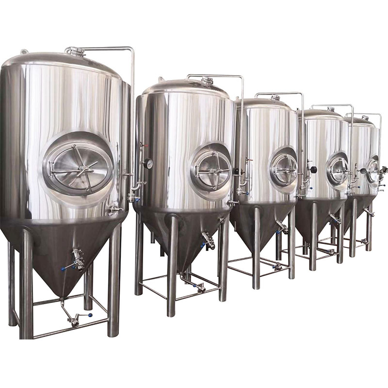 1000L Conical Beer Fermenter With Stainless Steel 304/316 Material