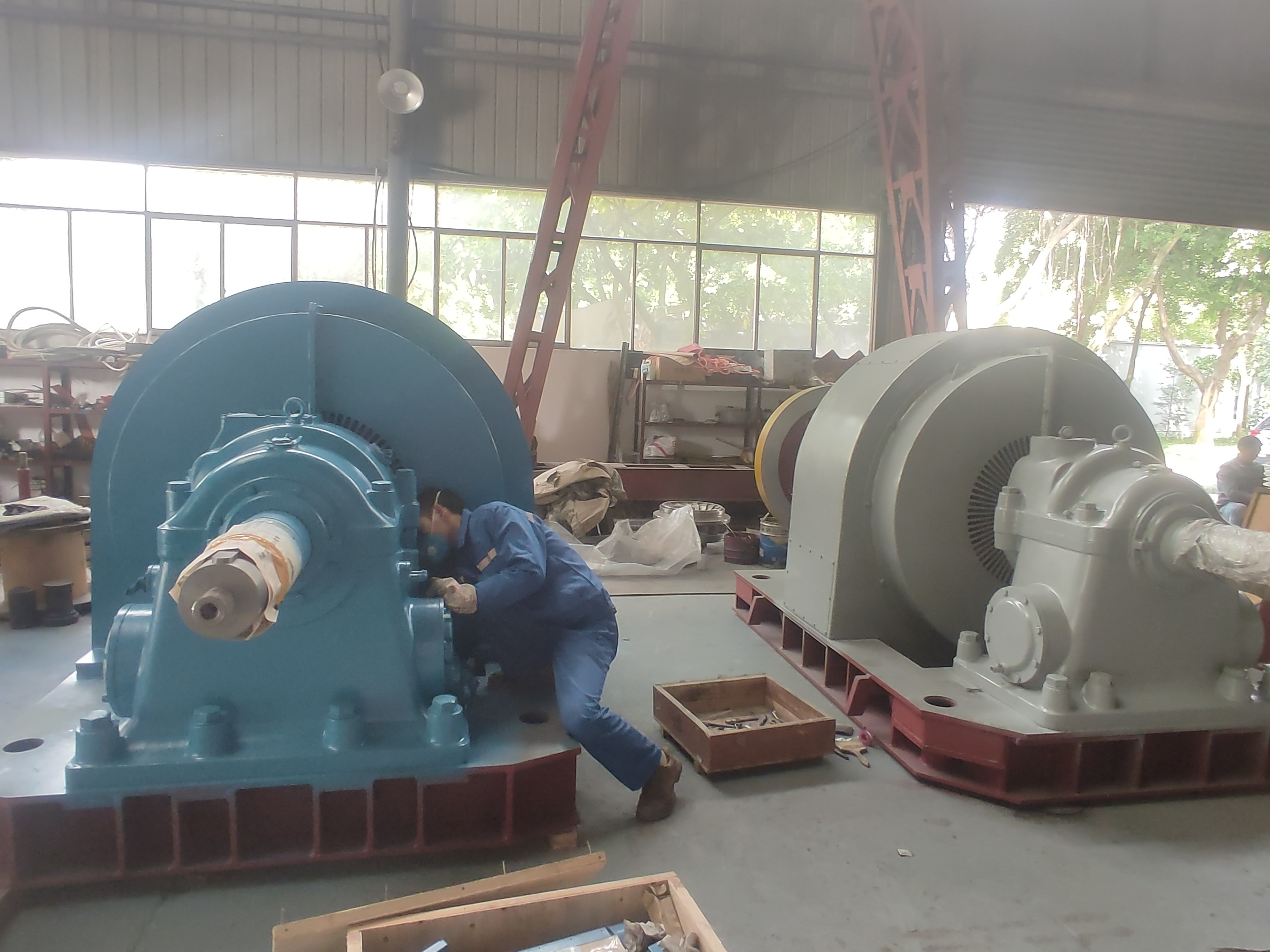 Superior Custom Color Option 800kw Hydro Turbine Generator for Customized Speed Requirements