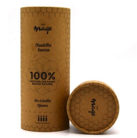 Tall wine packaging printed eco-friendly round kraft tube box with custom