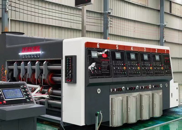 PLC Control Box Printing Machine 1-4 Colors Type Convenient Operation