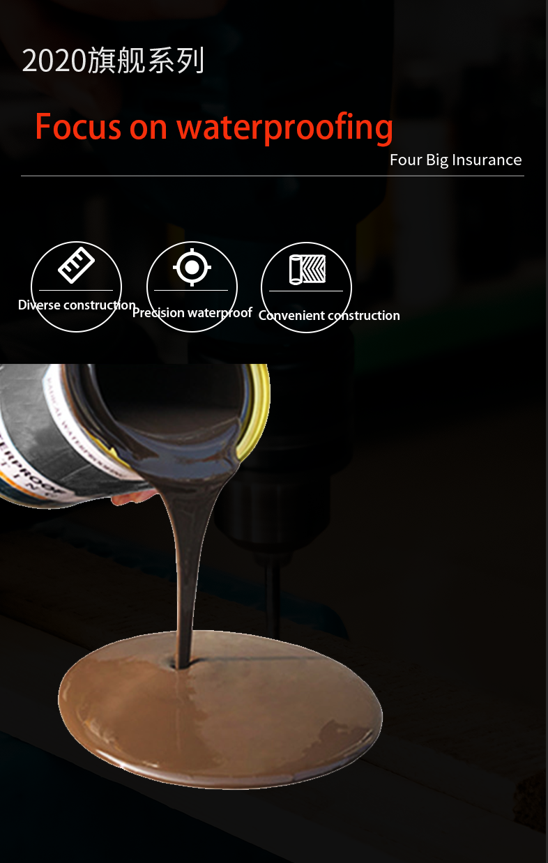 Outdoor Roof Waterproofing Coating With Polymer Modified Asphalt Coating