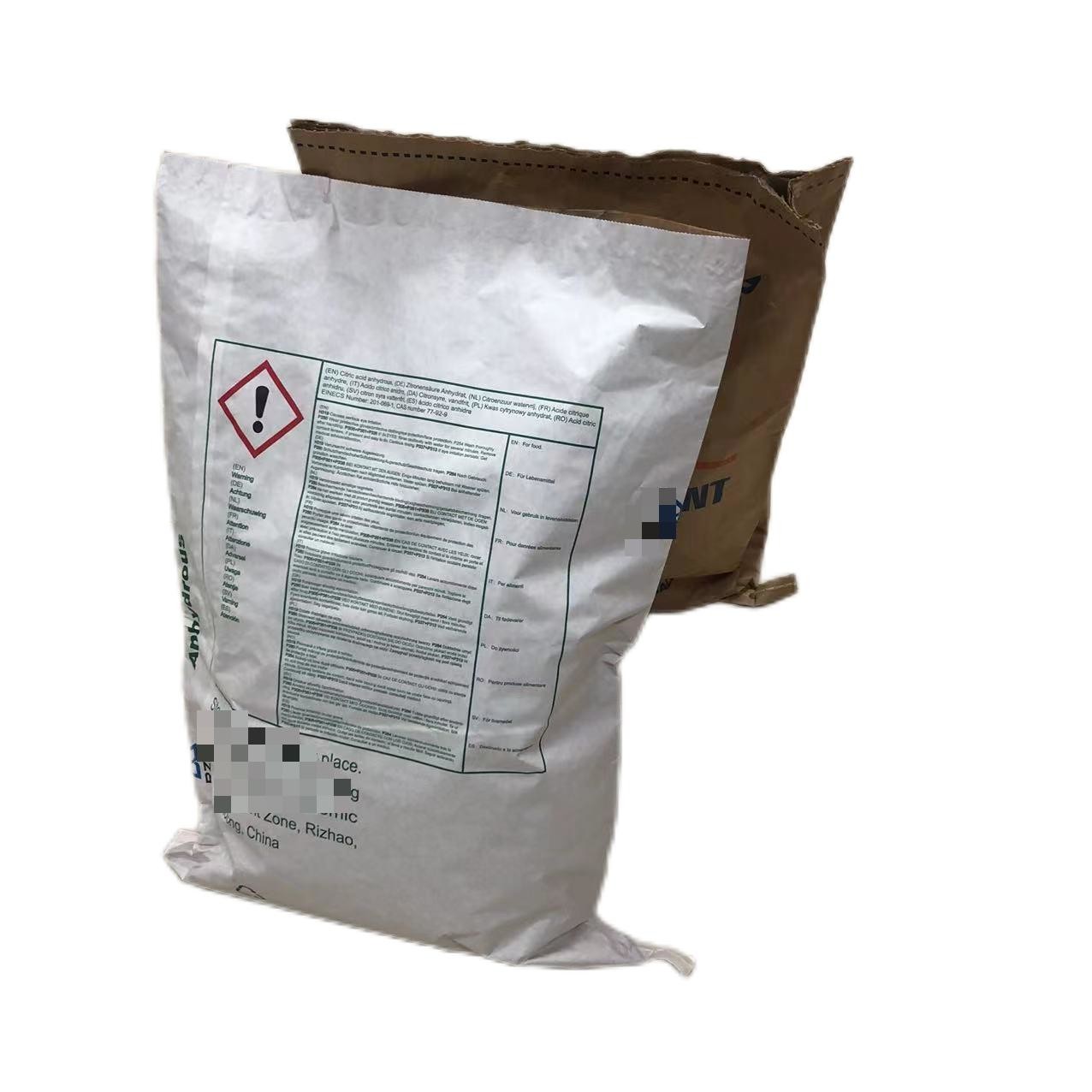 Environmentally Friendly Sewn Open Mouth Multiwall Paper Bags for Food Grade Packaging