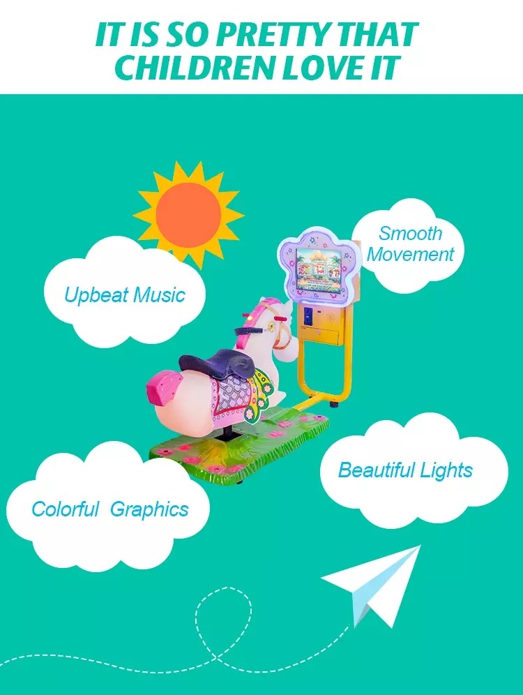 Amusement Park Mame Arcade Machine , Electric Video Kiddie Ride Car Kids Coin Machine