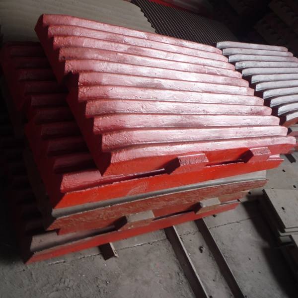 shanbao jaw crusher plate jaw plate fixed jaw swing jaw jaw crusher spare and wear parts pe400*600jaw plate
