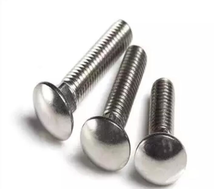 DIN603 SS 304 Square Head Lag Bolts Mushroom Head Carriage Bolt