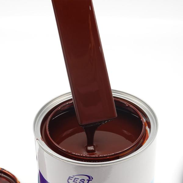 Brown Color Coat Automotive Refinish Suppliers 1k Car Paint Autobody Repair Auto