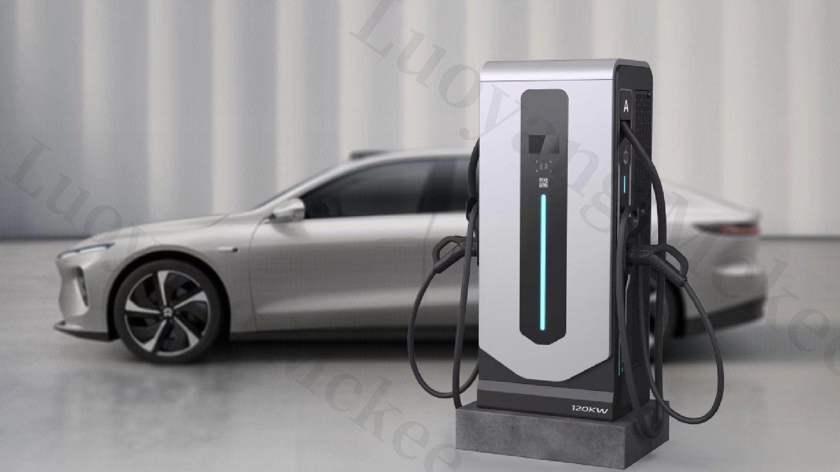 SECC Controller 120KW Electric Vehicle Charging Station DC CCS2