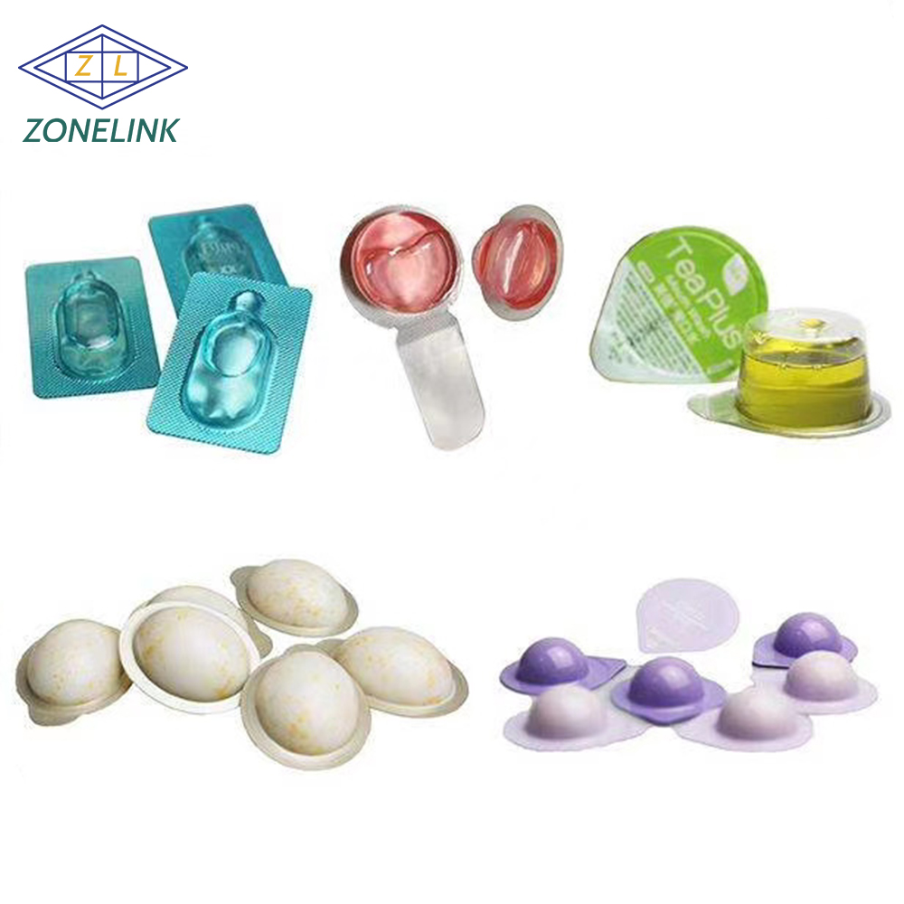 Semi Automatic Mini Candy Card Packaging Sealing Machine DPP 80 for Thermoforming Blister