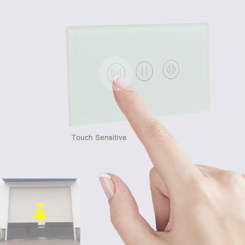 Glomarket Tuya Wifi Smart App Remote Control Wireless Curtain Switch Wall Touch Switch For Home Automation