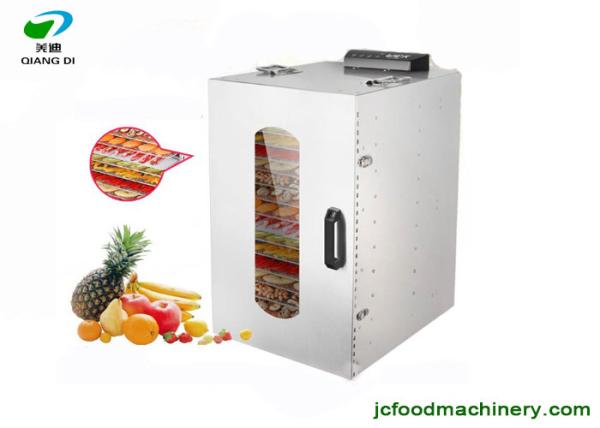 commercial stainless steel material fruits/vegetables dehydrator machine for