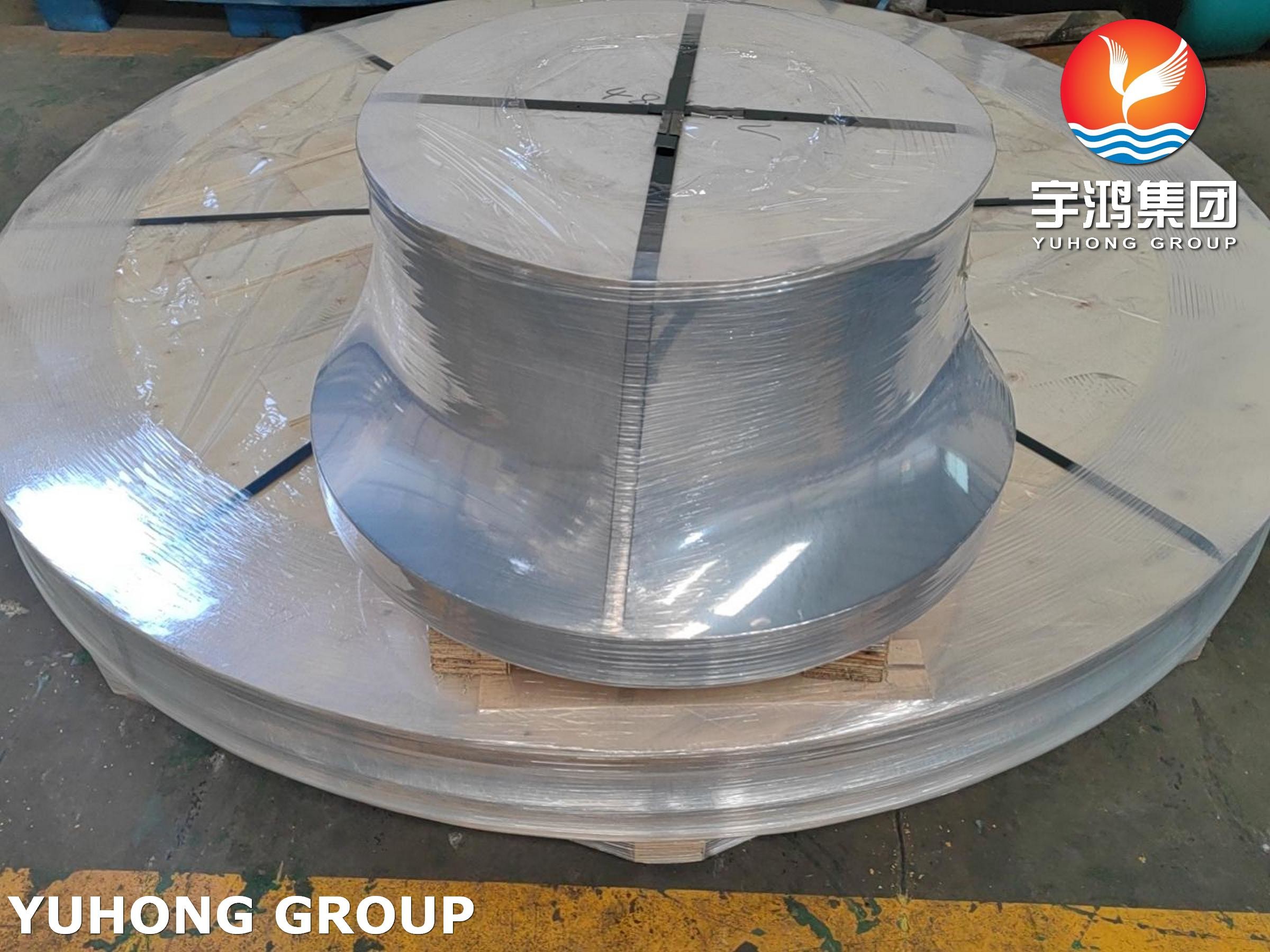 ASME SA516 Grade 70N Carbon Steel Disc Forged Circle Plate For Pressure Vessel