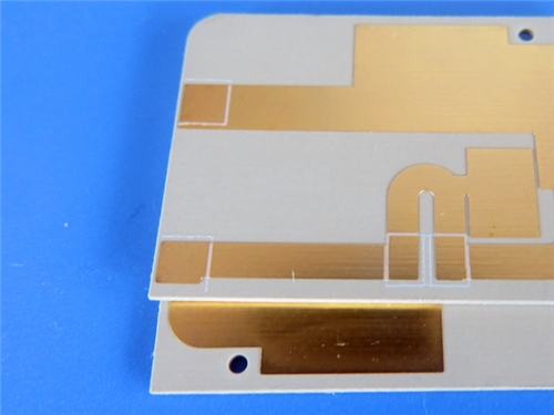 China CuClad 233 2-Layer PCB built on 20mil(0.6mm) Core laminate with Immersion Gold Finish for LNAs, filters, couplers on sale