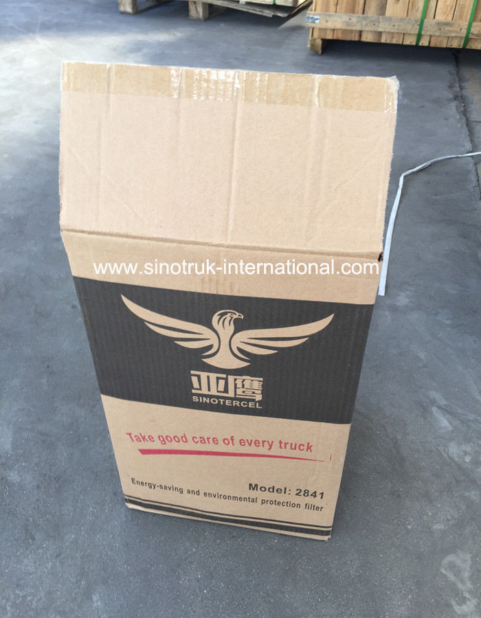 Air Filter WG9725190102 Howo Truck Spare Parts K2841 High Performance