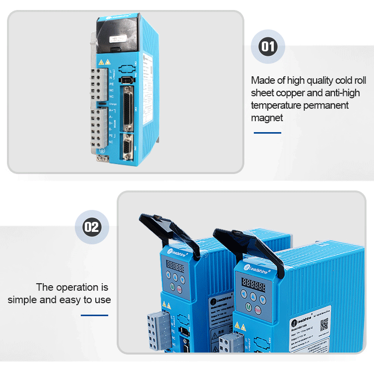 Customizable and Versatile HBS1108S Leadshine Stepper Drive for CNC Cutting Machine