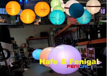Advertising Inflatable event lighting balloon for Exhibition with 120V and 220V