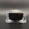Buy cheap 50ml 1oz Black Cosmetic Cream Jar Square Luxury Acrylic Material Portable from wholesalers