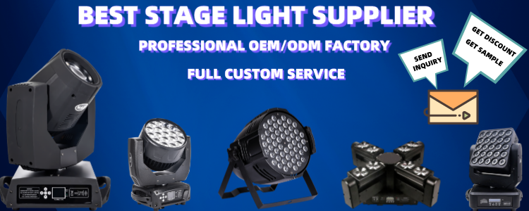 260W RGBW DMX512 Disco Moving Head Light 16CH Disco Par Light