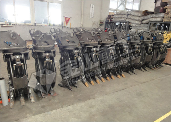 CE Certified Rotating Hydraulic Log Grapple Fit Kobelco SK60 Small Excavator