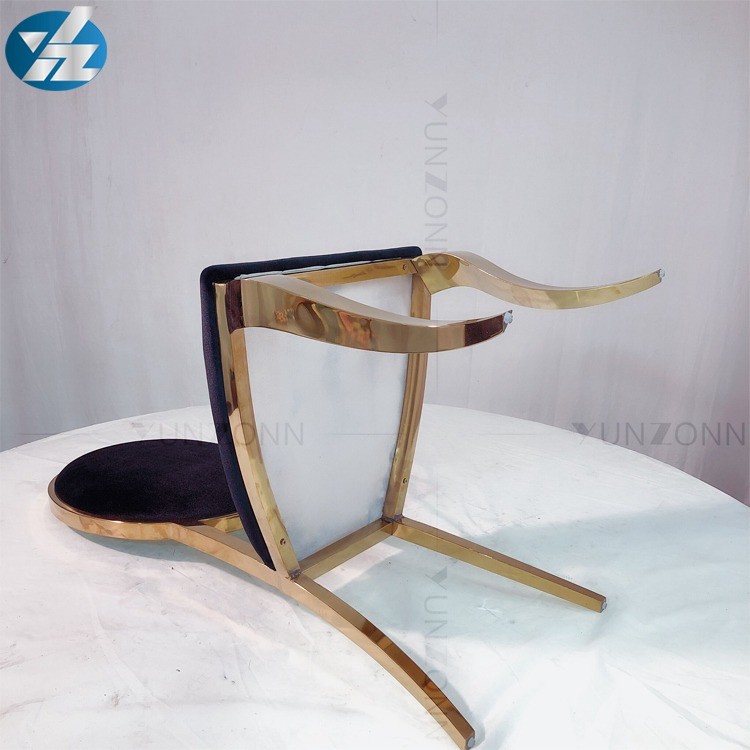 Unique Back Wedding Banquet Chair Black Kitchen And Dining Chairs With Velvet Upholstery