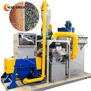 High Precision Industrial Copper Cable Wire Recycling Machine with PLC Control System