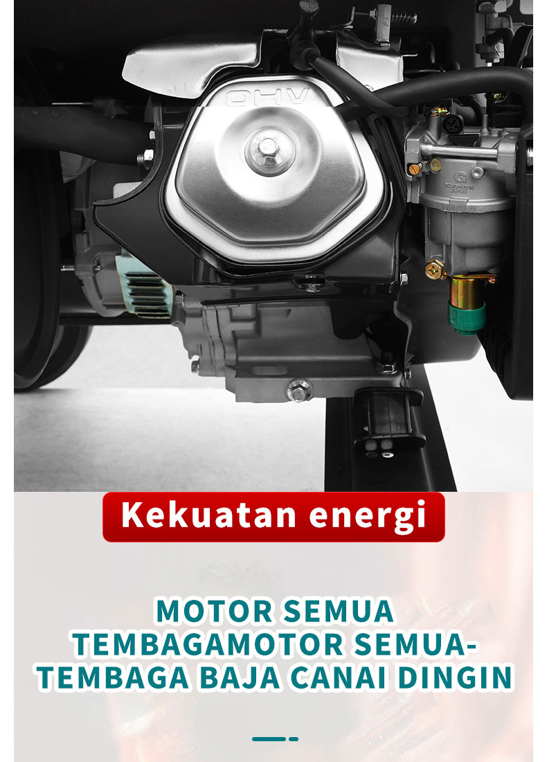 4 Kw 5kw 10kw Gasoline Power Generators Portable Motor Mini