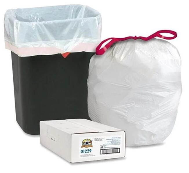 Promotional Disposable Compostable Plastic Bags Customized EPI D2W PLA Corn Starch