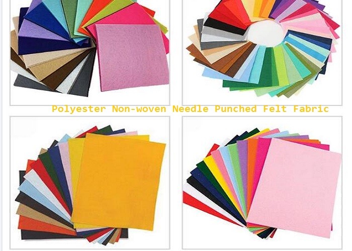 Breathable Beautiful Non Woven Polyester Fabric Home Textile Dyed Color