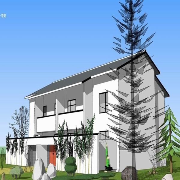 Construction Of Good Appearance Design Light Gauge Steel Frame Prefab House