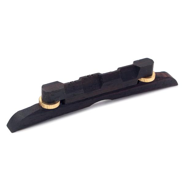 4 String Acoustic Mandolin Bridge Replacement Banjo Ebony Upper Bottom Bridge