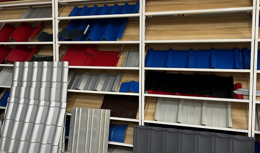 Trapezoidal Steel Tile Hot Dip Galvanised Corrugated Metal Roofing Sheets Structural Grade G550 / SGC570