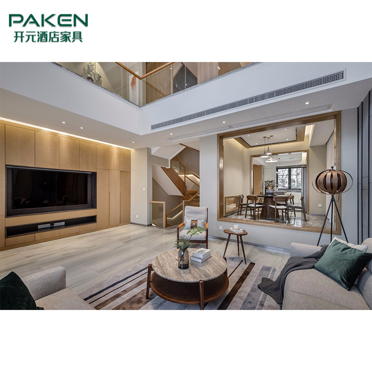 Warm And Concise Style Customize Modern Villa Furniture Living Room Furniture