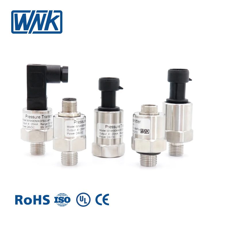 WNK Water Level Pressure Sensor , 60 bar Gauge Pressure Transmitter