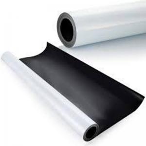 China Flexible Magnet Roll Matte White Vinyl 1mm 2mm Magnetic Paper Roll on sale