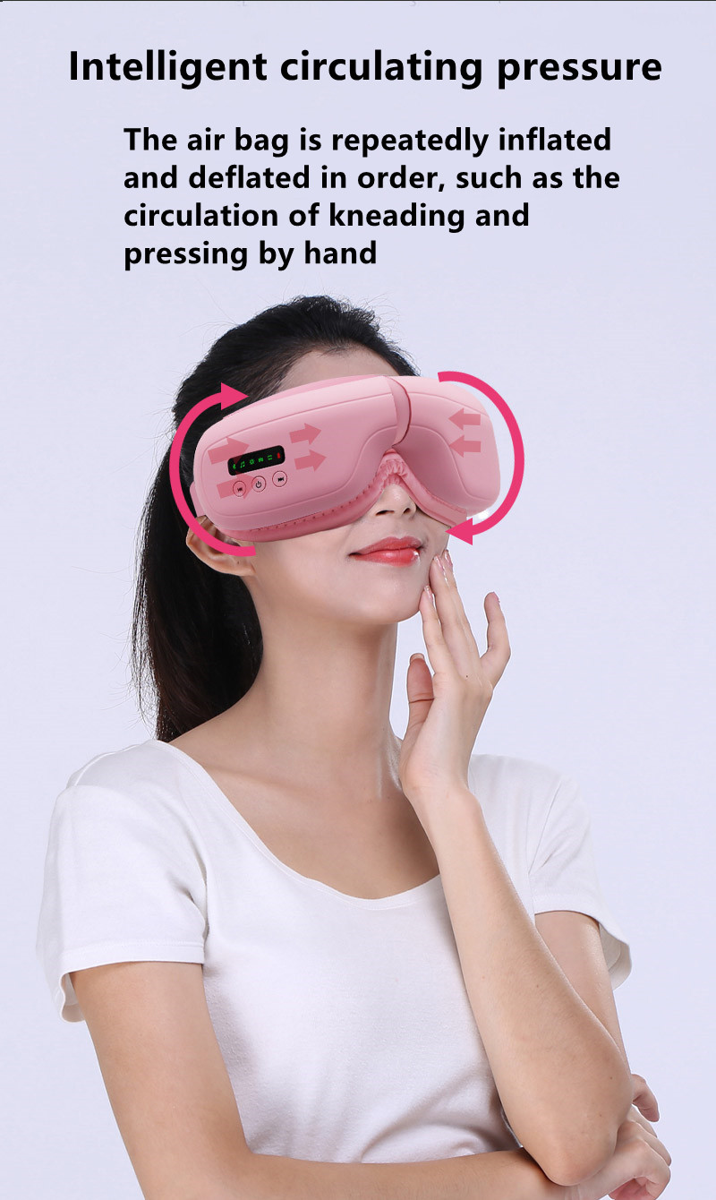 Intelligent Rechargeable Skin Tightening Device Eye Care Massager 42 Degree