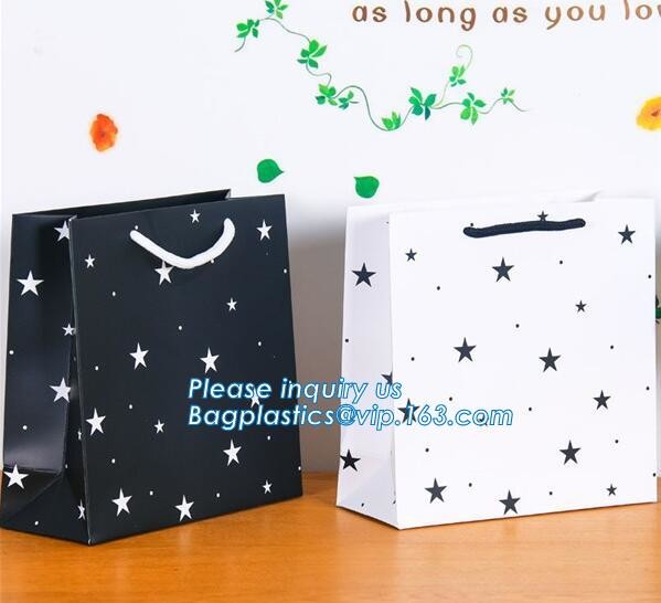 Luxury Paper Gift Carrier Shopping Bag Party Bag with Handles,printed paper carrier bag for apparel shopping bag, bageas