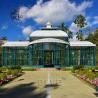 Buy cheap Glass Houses Sunroom Wedding Orangery Galvanized Event Metal Greenhouse Iron from wholesalers