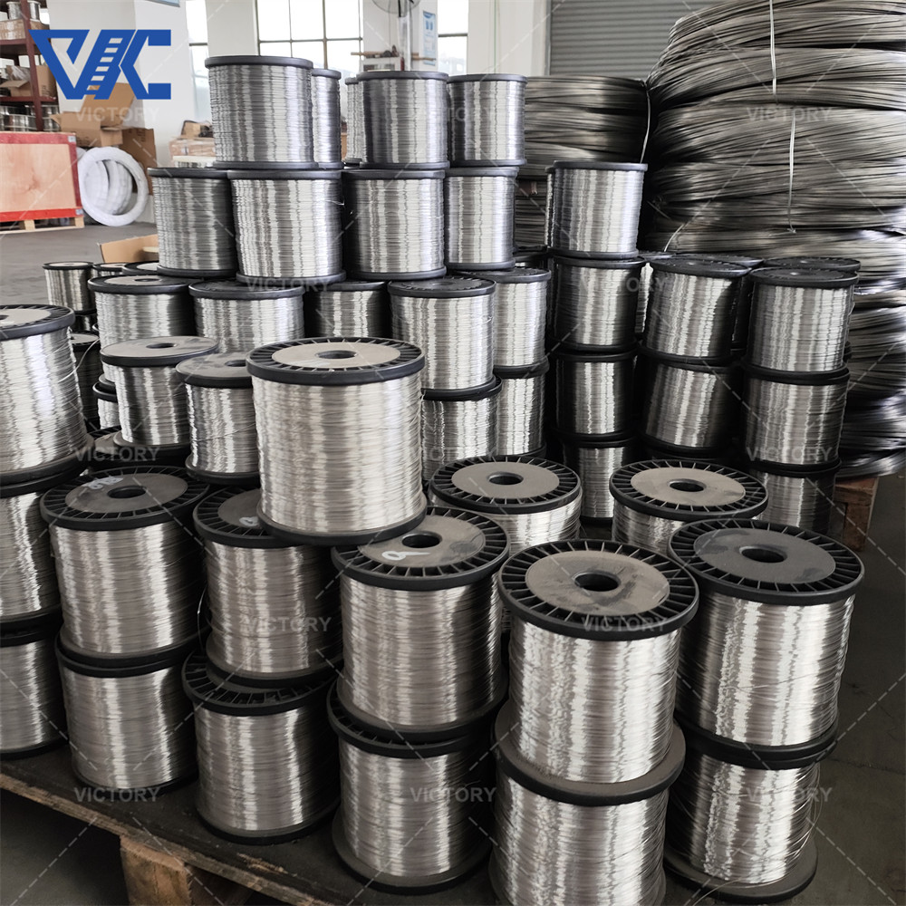 FeCrAl Alloy 0Cr23Al5 D Electric Resistance Round Wire For Industry Oven Heating Elements