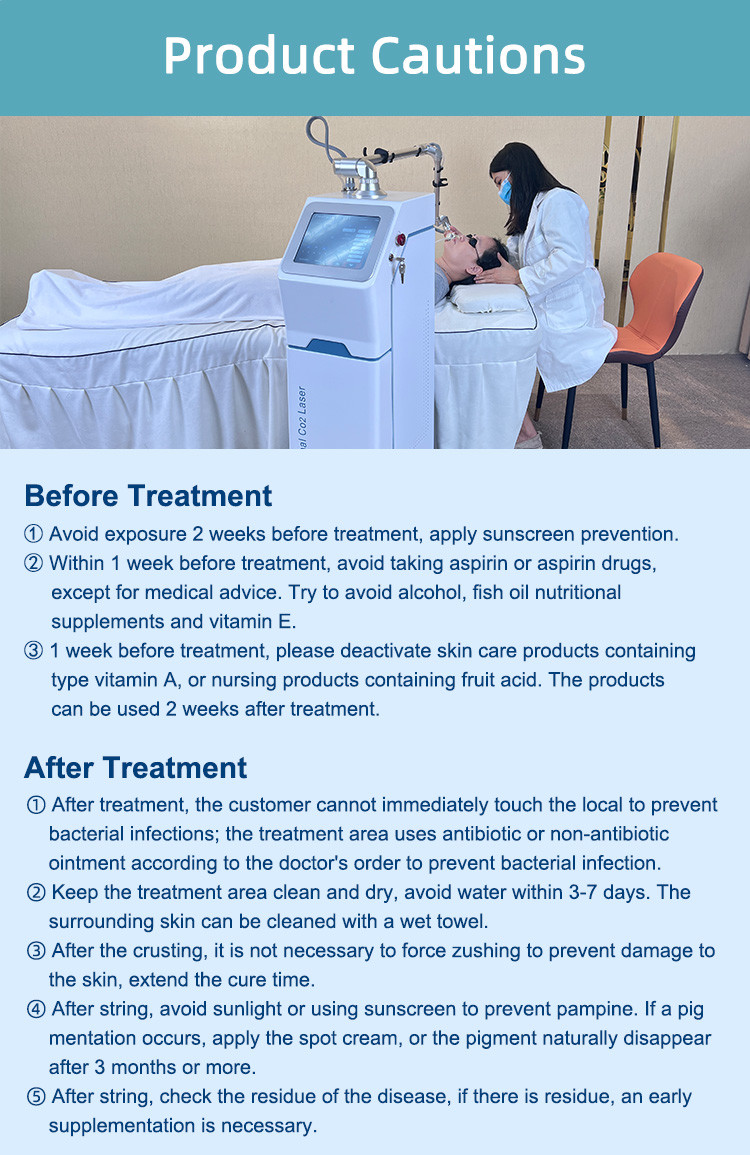 Fractional CO2 Laser Machine For Professional Beauty And Aesthetic Treatments