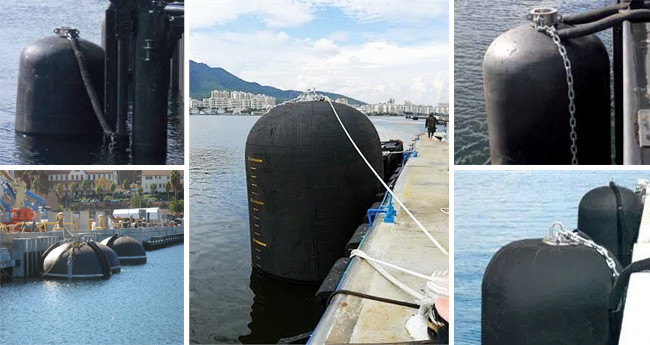 D3.3M Submarine Pneumatic Rubber Fenders ISO17357 Certified