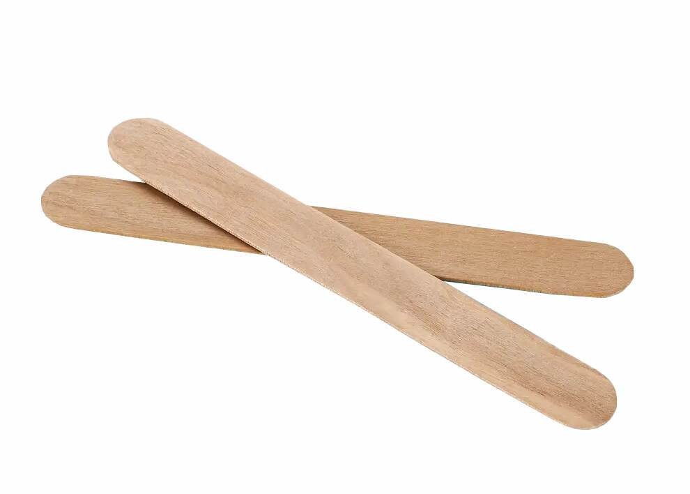 Hospital Use Wooden Sterile Tongue Depressor Birch Disposable 150mm*18mm