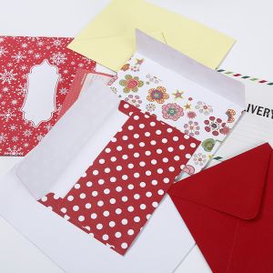 Full Color Custom Card Printing Greeting Card Notes With Envelope Painted