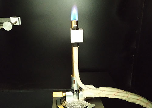 Vertical Horizontal Flammability Tester , IEC60695-11-20 Flammability Test Apparatus